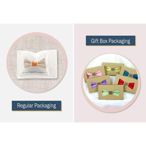 Spring Notion Boys' Pre-tied Banded Satin Bow Tie X-Large Red