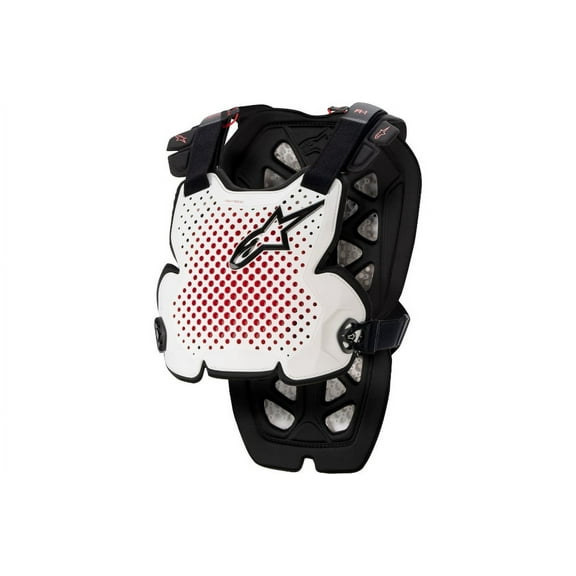 ALPINESTARS A-1 Pro Chest Guard - White/Black/Red - M/L 6700123213M/L