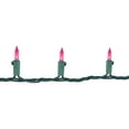 thumbnail image 5 of Northlight Mini Incandescent Christmas Lights - Pink - 20.25' Green Wire - 100ct, 5 of 5