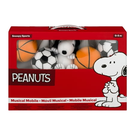 Peanuts Lamp Snoopy Sports Musical Mobile 0, 1.0