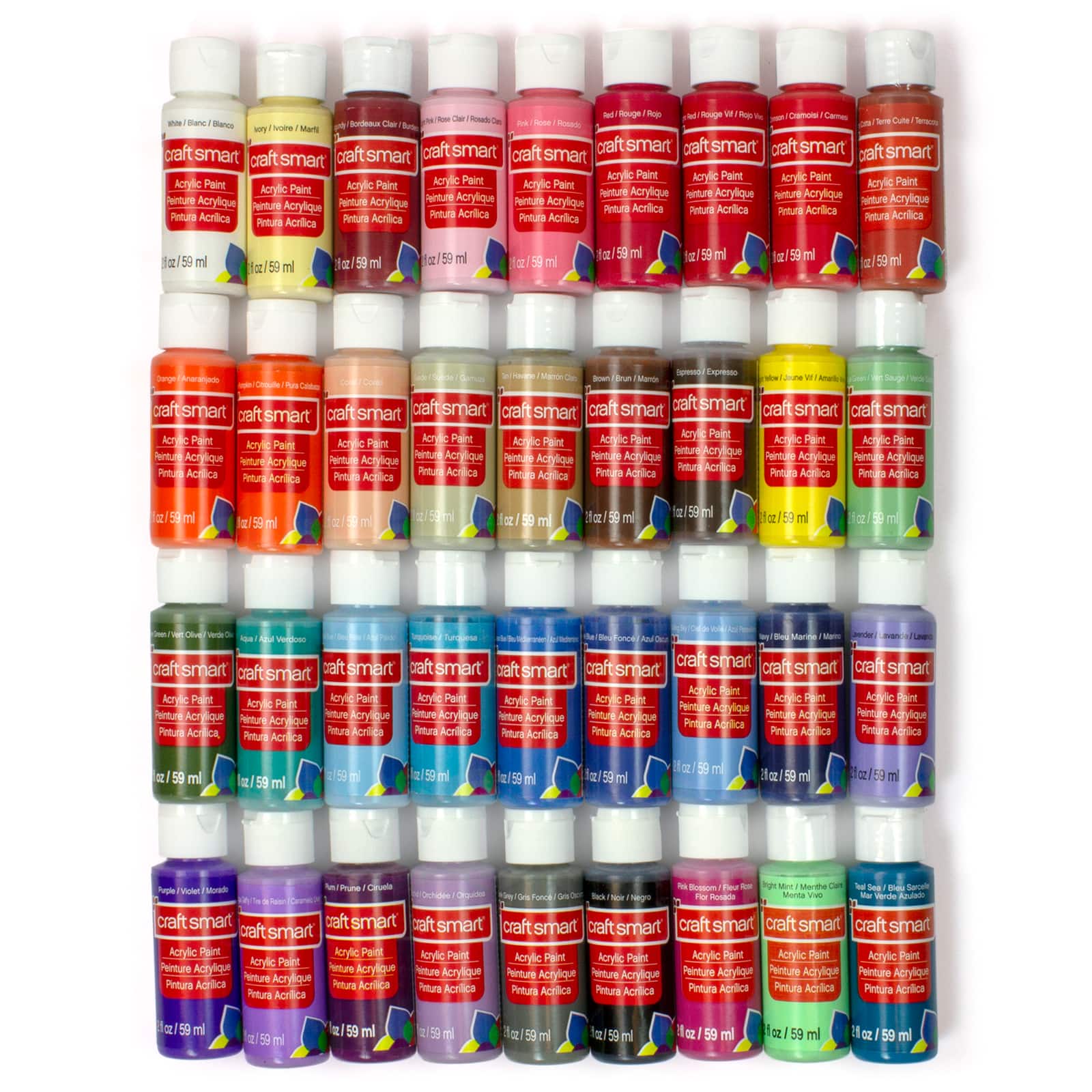 Craft Smart 36-Color Acrylic Paint Set photo 1