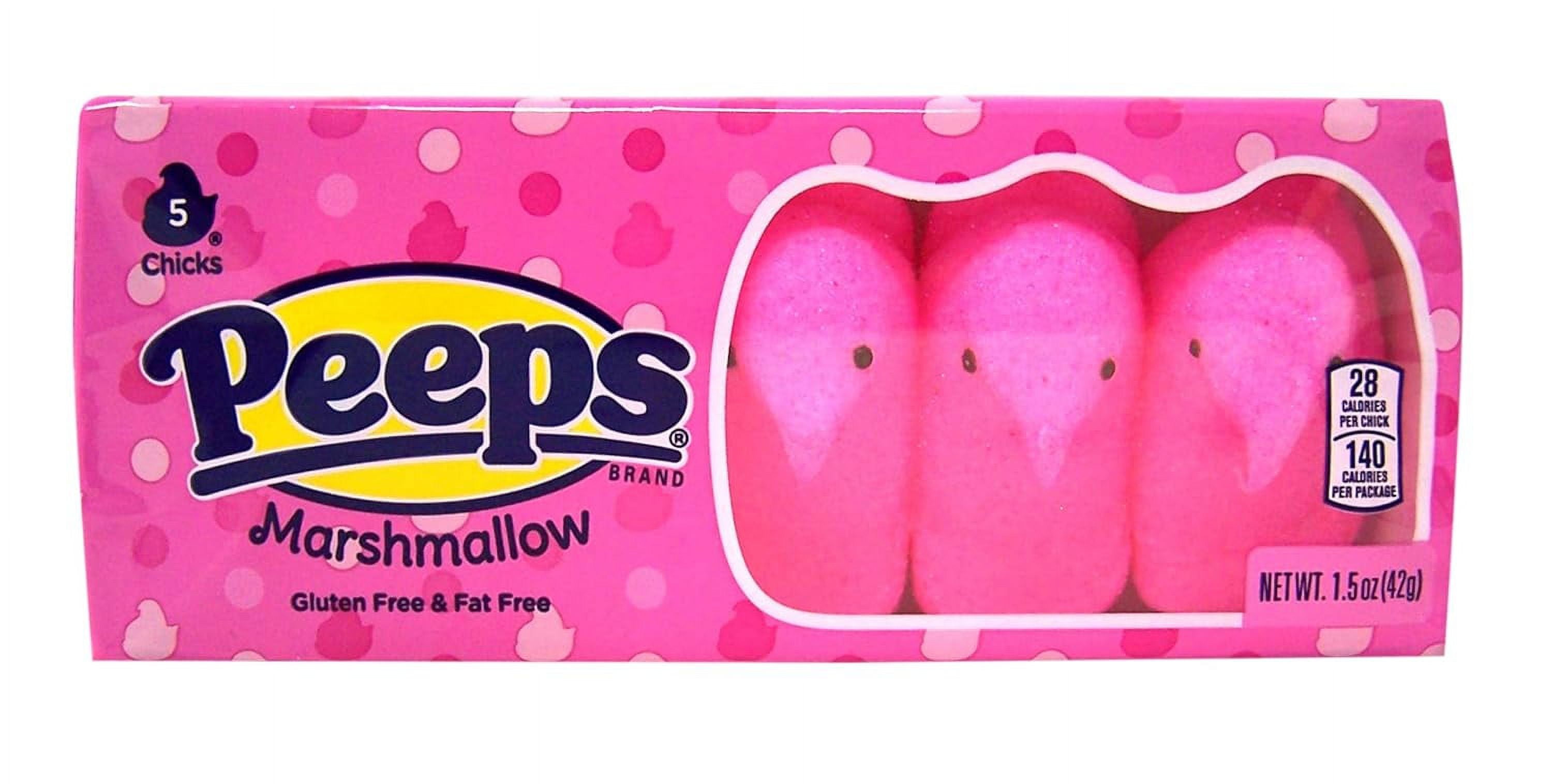 Premade Easter Gift Basket for Kids Prefilled Easter Basket Peeps Themed Reusable Basket by Clear Above Blue Peep