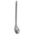 thumbnail image 1 of Lightweight Titanium Cutlery Set, Rust Resistant, Durable, Portable, For Outdoor Camping, With Long Handle Design, 1 of 7