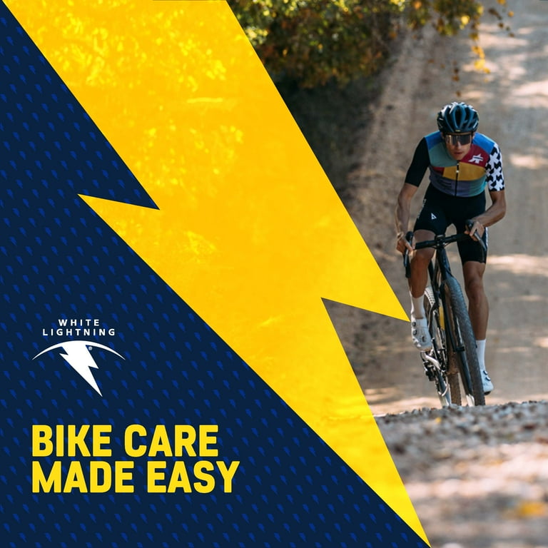 White Lightning® 2-in-1™ Fast Easy Bicycle Chain Lube, 4oz