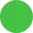 thumbnail image 1 of Ahgly Company Machine Washable Indoor Round Transitional Lime Green Area Rugs, 8' Round, 1 of 7