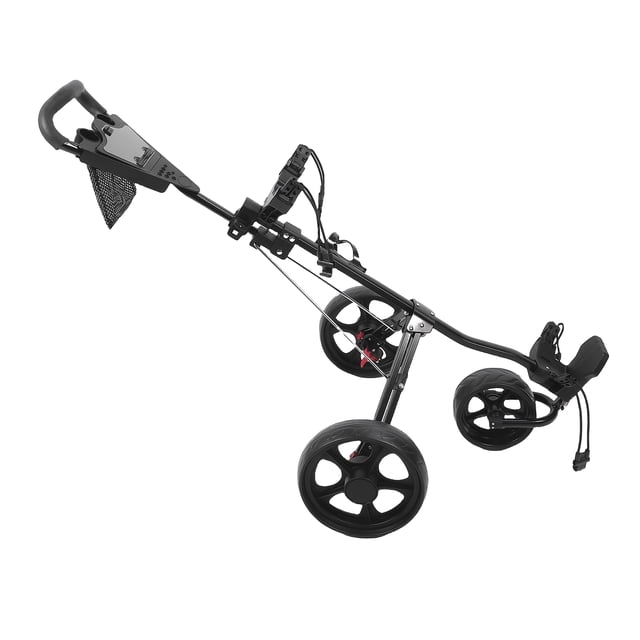 Chariot de Poussée à 3 Roues, Frein à Pied Sécurisé Chariot de Sport Pliant pour Tableau de Score