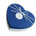 thumbnail image 3 of Masteelf 1PC Exquisite Gift Box Bowknot Heart Shaped Valentine Day Birthday Present Packing Box - Size (White Bottom Blue Cover), 3 of 8