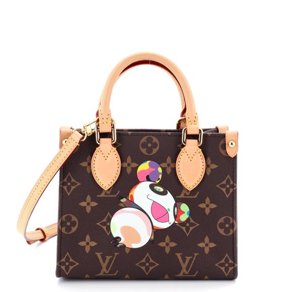 Pre-Owned x Takashi Murakami OnTheGo Tote Limited Edition Monogram Panda BB By Rebag