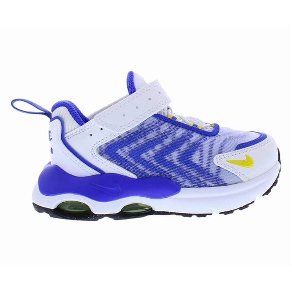 Nike Air Max TW Infant/Toddler Shoes Size 9, Color: White/Speed Yellow/Racer Blue