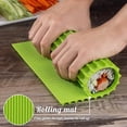 thumbnail image 2 of Kit de silicona premium para hacer sushi: tapete enrollable para principiantes y niños, 8,6 x 7,8 pulgadas, 2 of 6