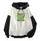 thumbnail image 2 of ICHUANYI Clearance Women's Oversized Rounk Neck Long Sleeve Sweatshirts Casual Pullover Sweatshirt Tops Tops(Black, XXL) ICHUANYI WER2023080709891, 2 of 4