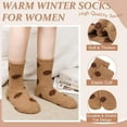 thumbnail image 7 of Fuzzy Socks for Women, Super Soft Cozy Slipper Socks for Women, Women's Winter Warm Sleeping Sock, 7 of 7