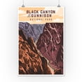 thumbnail image 3 of Black Canyon of the Gunnison National Park, Colorado, Painterly National Park Series (12x18 Wall Art Poster, Room Decor), 3 of 3