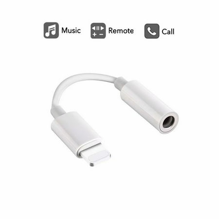 Black Friday Clearance!!! Headphone Adapter,Compatible with iPhone 8/8Plus/7/7Plus/X/XS/Max/XR Adapter Headphone Jack to 3.5 mm iPhone Headphone Adapter Jack Support Support all