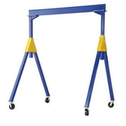 Vestil FHSN-10-15 15 ft. Fixed Height Steel Gantry Crane, 10000 lbs - 135.06 x 64.5 x 179.75 in.