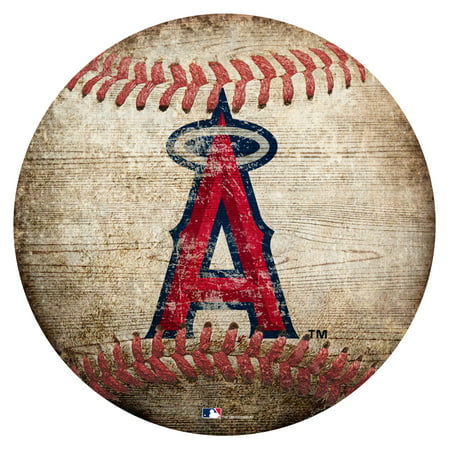 Los Angeles Angels 12'' x 12'' Baseball Sign - No (Best Neon Signs In Los Angeles)