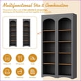 thumbnail image 3 of TV Furniture Farmhouse 3-Piece Entertainment Center with Storage | Grey | TV Size Up to 70" | Particle Board, 3 of 24