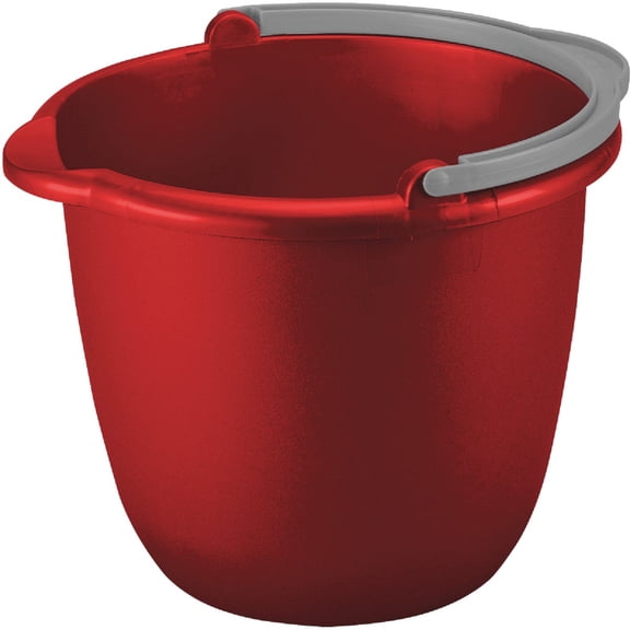 Dwelling Designs 11205812 10 Quart Red Spout Pail — Residential Use, Standard Application