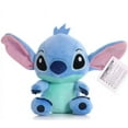 thumbnail image 2 of STITCH Blue Cute Stitch Plushy Toy Stuffed Animal 4", Cartoon Doll Blue, Backpack Charm, Car Ornament., 2 of 2