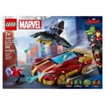 thumbnail image 2 of Set LEGO Super Heroes Auto Deportivo de Iron Man y Pantera Negra vs. Hulk Rojo 76310, 2 of 4