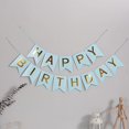 thumbnail image 1 of Banner de feliz cumpleaños azul Con letras doradas brillantes CHAO, 1 of 4
