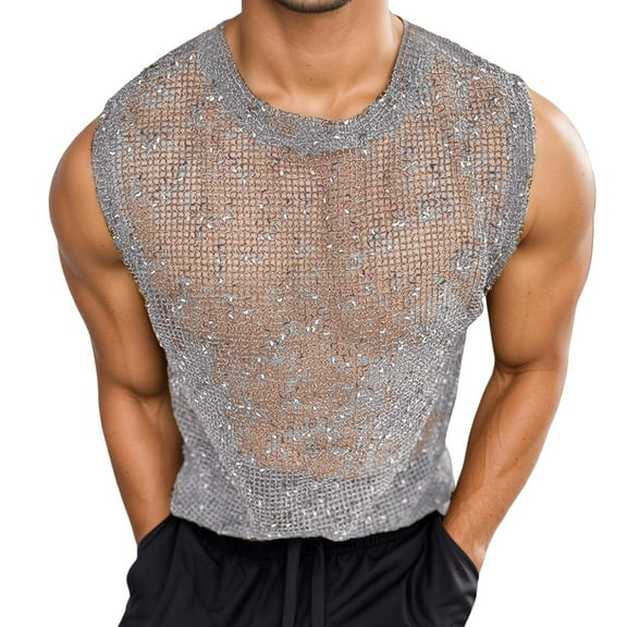 Mens Tank Tops Graphic Sleeveless Undershirts Running Shirt Athletic Casual Muscle Tank Base Layer Shirt Loose Fit Fitness Clothing