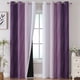 thumbnail image 1 of Cortinas Estelar Textiler, morado y gris degradado, opacas, 132 x 244 cm, 1 of 9