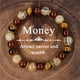 thumbnail image 1 of Pulsera elástica de cristal rojo ojo de tigre para hombres y mujeres, joya ajustable con cuentas para un uso diario unisex, 1 of 7