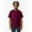 Maroon, variant on Gildan B01660533 Softstyle Youth T-Shirt, Maroon - Small
