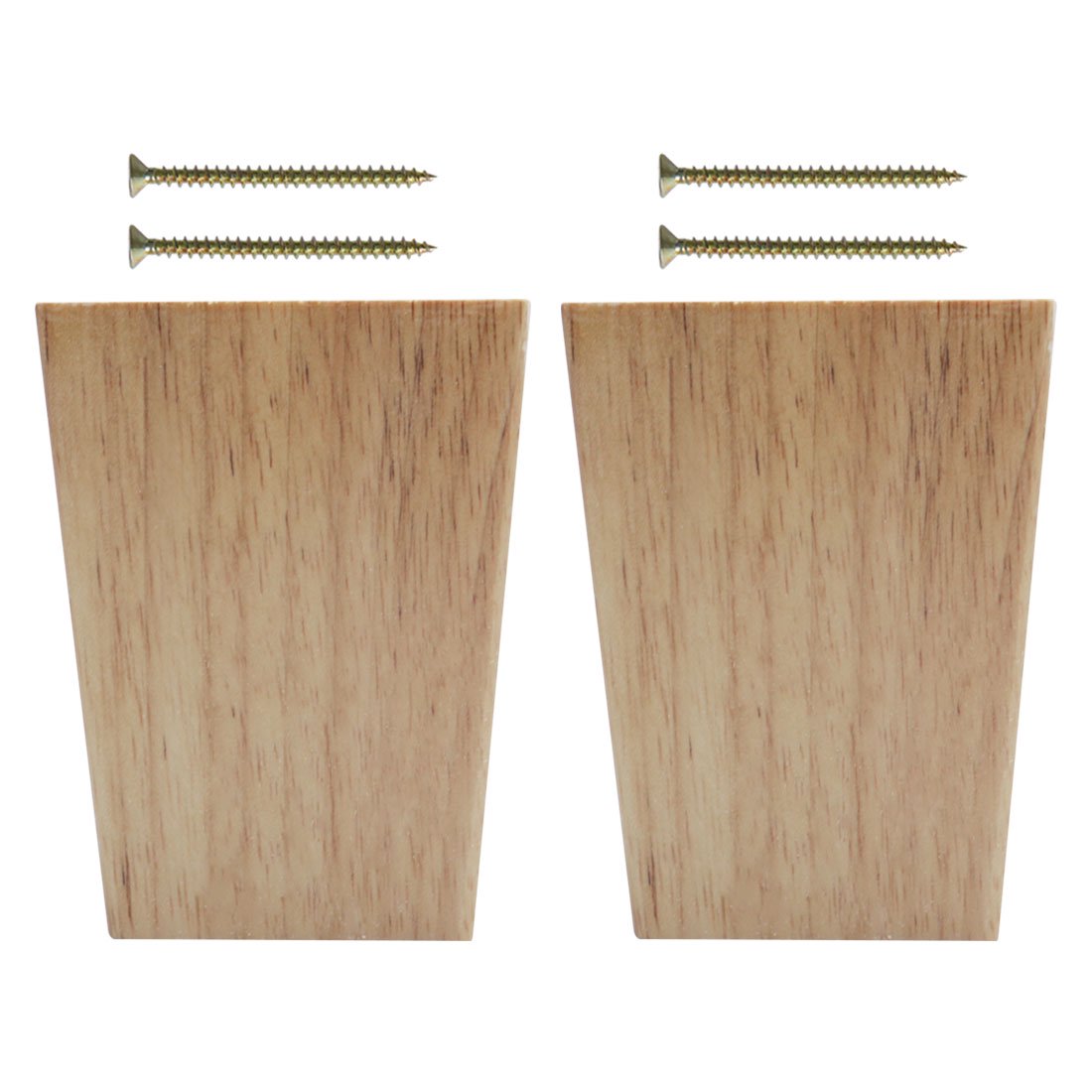 4 7 Solid Wood Furniture Leg Square Tapered Couch Bench Feet