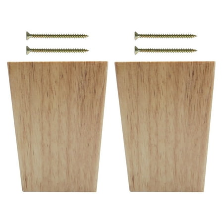 4 7 Solid Wood Furniture Leg Square Tapered Couch Bench Feet