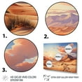 thumbnail image 3 of Designart "Namibia s African Desert II" Landscapes Floater Framed Canvas Wall Art, 3 of 7
