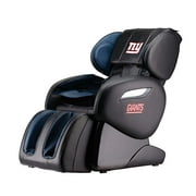 NFL New York Giants Electric Full Body Shiatsu Massage Chair Foot Roller Zero Gravity w/Heat