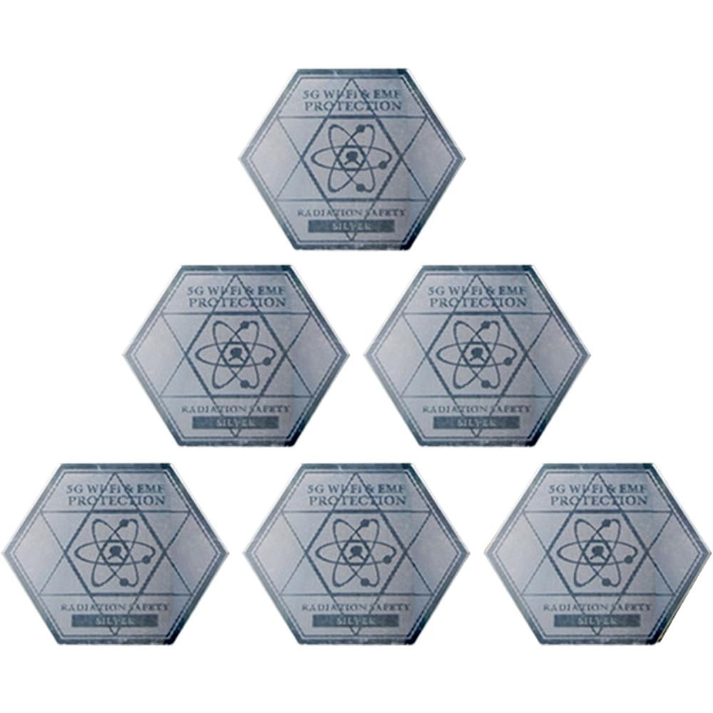 Zochlon EMF Protection Stickers for Cell Phones 6pcs EMF Protection Cell Phone Stickers EMF Protection Sticker Radiation Protection Shields Protection ...