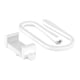 thumbnail image 2 of Soporte para teléfono, soporte de montaje flexible y resistente, para cámara, para teléfono, de escritorio con clip para teléfono. Blanco, 2 of 8