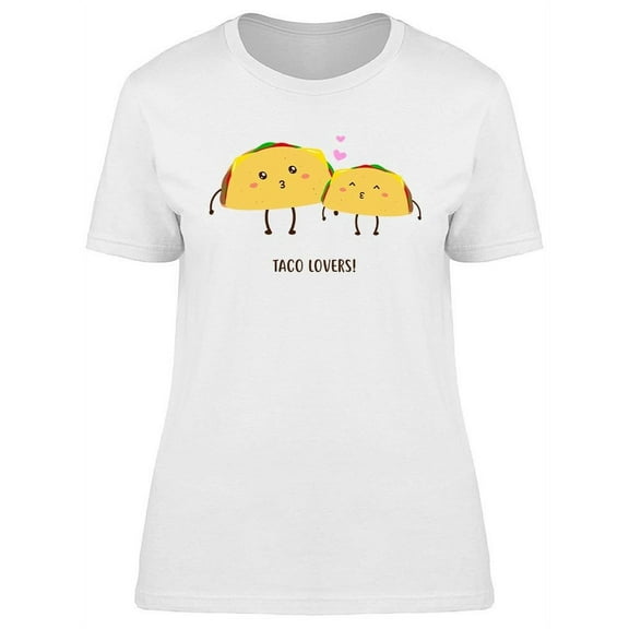 Taco Lovers T-Shirt Women -Image by Shutterstock, Female Large