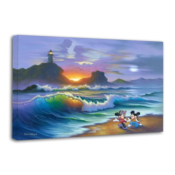 Mickeys Proposes to Minnie Artworks Picture Print Poster Wall Art Painting Canvas Gift Decor Home Posters Decorative 16x24inch(40x60cm)