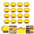 thumbnail image 4 of Raindrops 50pcs Blank Star Retail Sale Signs - Style 5, 4 of 7