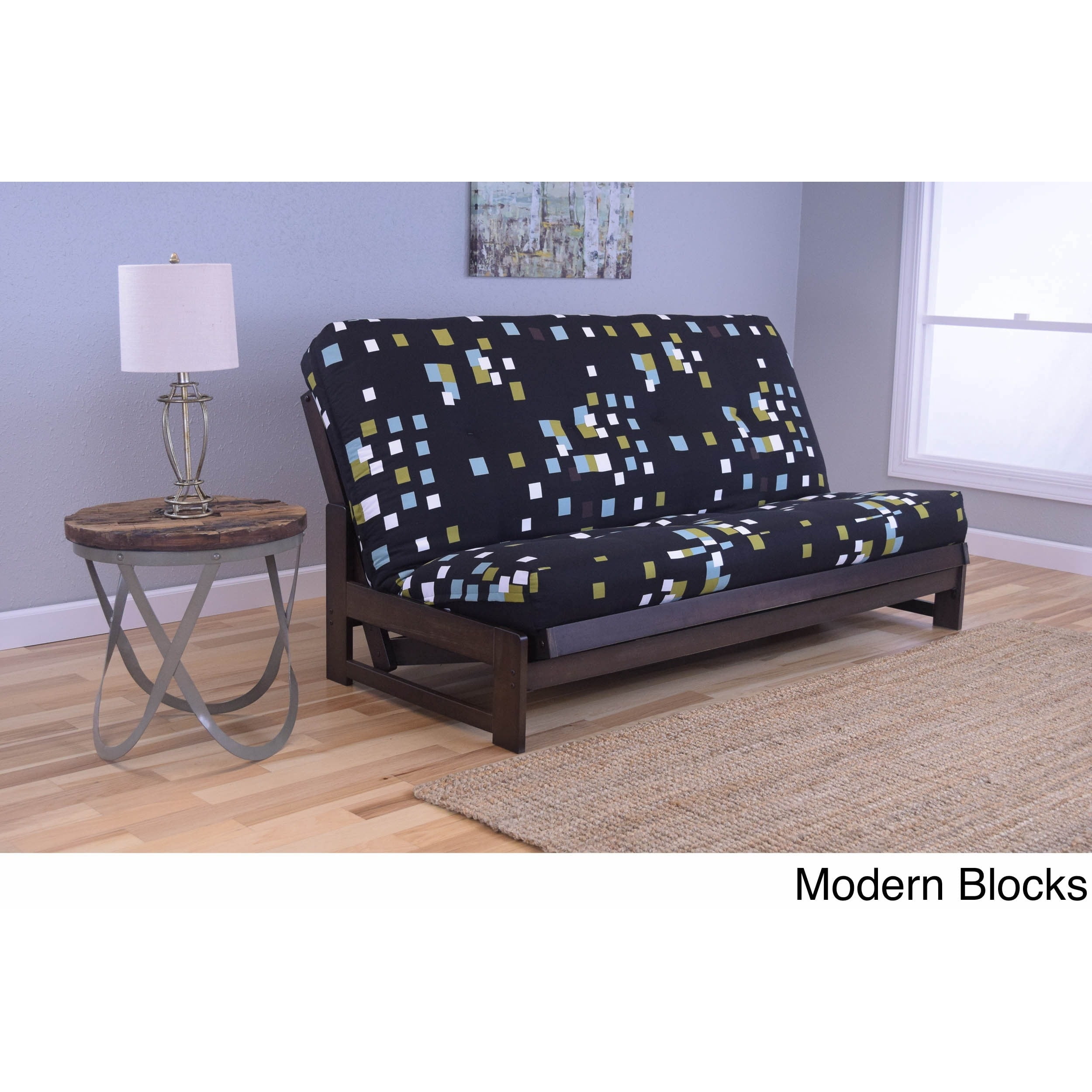 Ebern Designs Winsford Futon and Mattress - Walmart.com