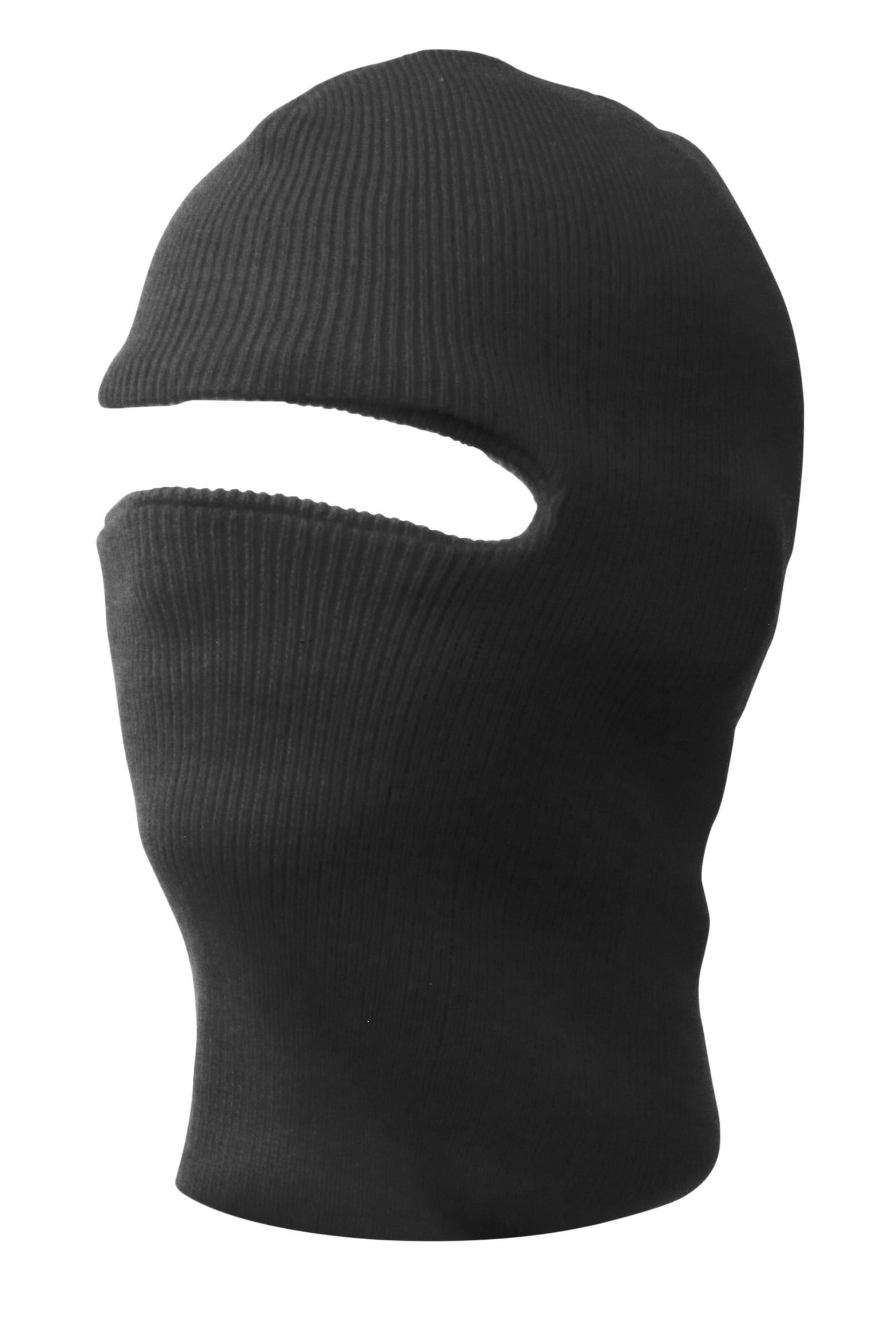 New Charcoal One Hole Ski Mask by