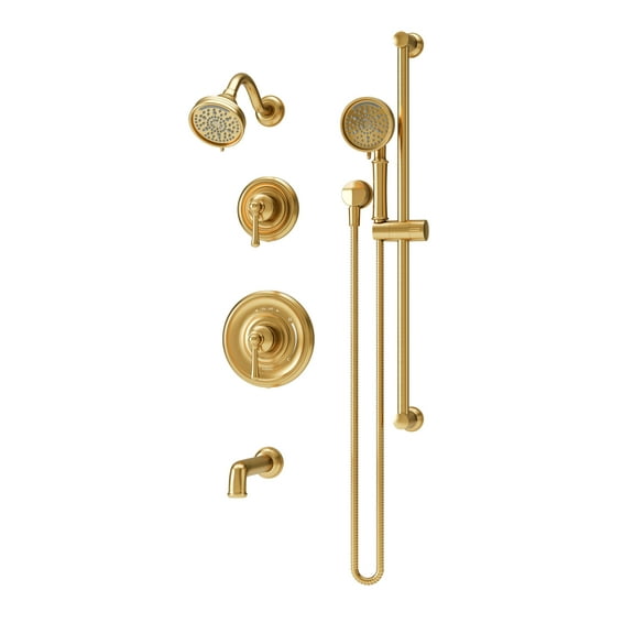 Symmons 5896BBZ15TRM Braston Tub And Shower Trim Package - Bronze