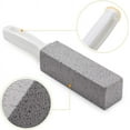 thumbnail image 6 of siisll [2 Pack] Pumice Stone Brush for Toilet Cleaning Cleans Away Limescale Stain Pumice Cleaning Stone Toilet Bowl Brush for Cleaning Limescale Deposits, Mildew & Hard Water Stains on Toilets, 6 of 6