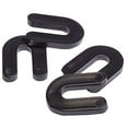 thumbnail image 1 of OX Tools 1/4 Inch Horseshoe Solid Plastic Black Shim Tile Spacers, 1000 Pieces, 1 of 3