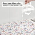 thumbnail image 5 of Xecao Cute Koala patten Microfiber Dish Drying Mat,Absorbent Dish Drainer Kitchen Counter,Super Absorbent Dish Drying Pads 18×24 Inch, 5 of 7