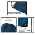 thumbnail image 3 of Drawstring Backpack String Bag, Custom Backpacks, Drawstring Cinch Bags, 3 of 4