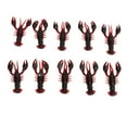 thumbnail image 4 of Crawdad Soft Bait Artificial Soft Shrimps Fishing Lure Fishing Lures 10pcs Soft Fishing Lure Crawdad Bait PVC Shrimp Artificial Soft Lure Baits For Bass Fishing, 4 of 8