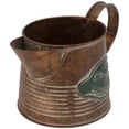 thumbnail image 4 of 1pc Retro Iron Flowerpot Home Plants Holder Simple Desktop Decor Light Brown, 4 of 8