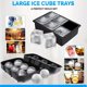 thumbnail image 5 of Pistola Diamond Rose ETC. Molde para cubitos de hielo en forma de silicona de calidad alimentaria, bandeja cuadrada para hacer cubitos de hielo, molde de alta calidad para hacer bebidas en barra, 5 of 5