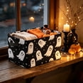 thumbnail image 4 of Halloween Storage Basket Large Capacity Foldable Canvas Organizer 14x10x8in with Handle for Home Closet Decor by OVFUIZ, 4 of 6