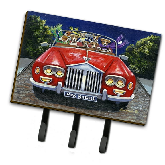 Jack Russell Evening Cruise Leash or Key Holder